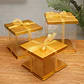 Caja Transparente Cuadrada Para Torta 30x30x30cm - Miniatura 4