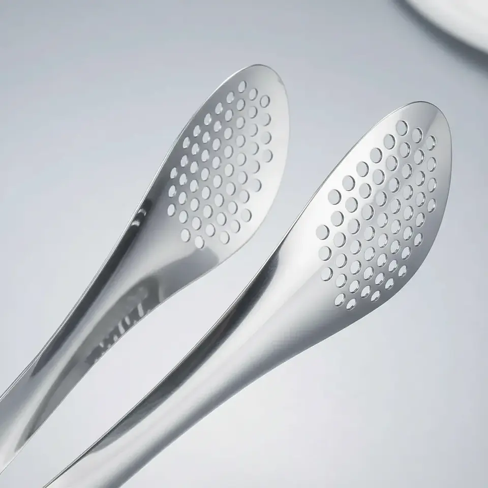 Pinza Tenaza Acerro Inoxidable Para Buffet y Comidas 3