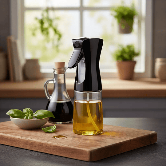 Rociador Especial Para Aceite Y Vinagre Botella Vidrio 250ml