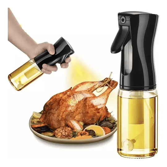 Rociador Especial Para Aceite Y Vinagre Botella Vidrio 250ml