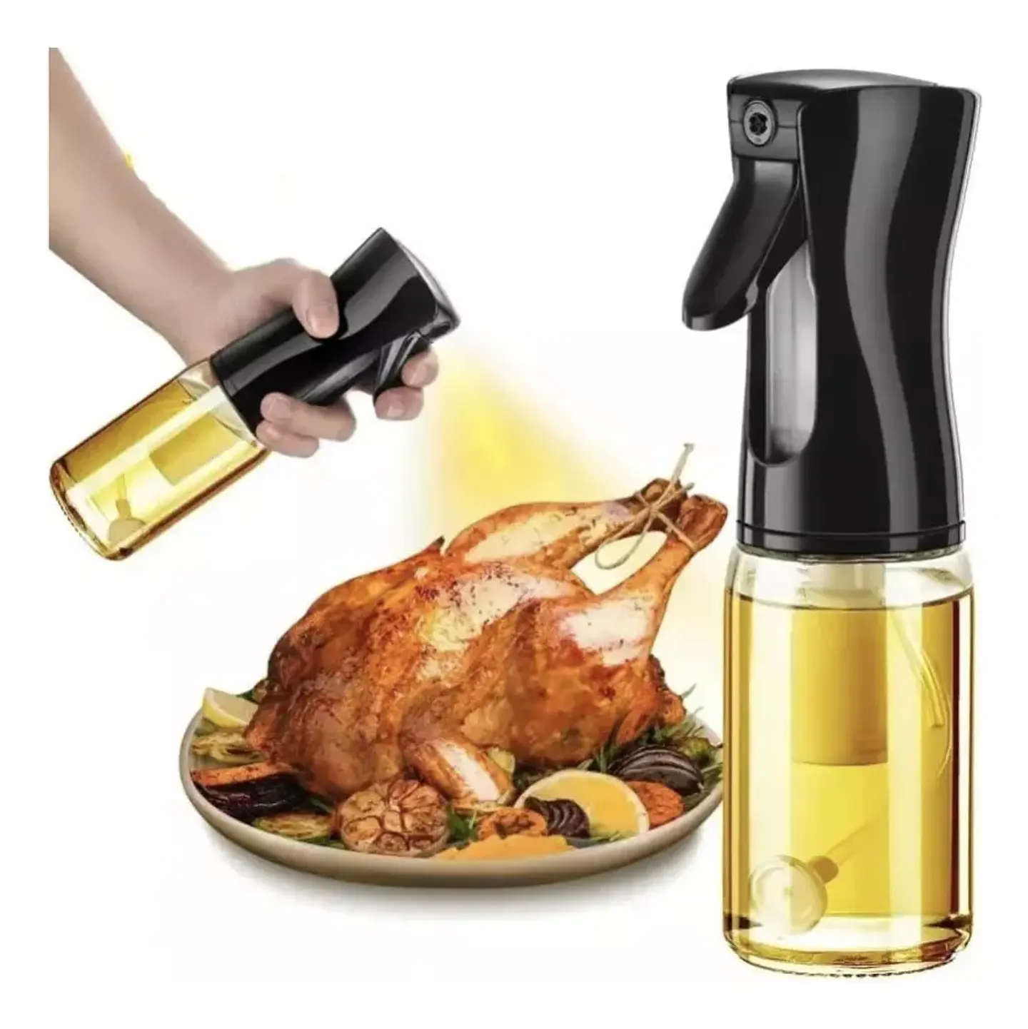 Rociador Especial Para Aceite Y Vinagre Botella Vidrio 250ml 9