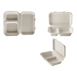 Colacion Biodegradable Compostable con División 50 Unidades