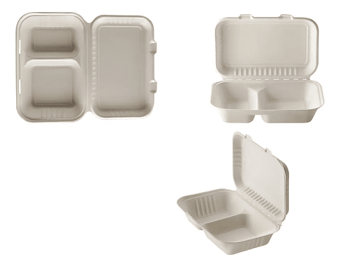 Colacion Biodegradable Compostable con División 50 Unidades