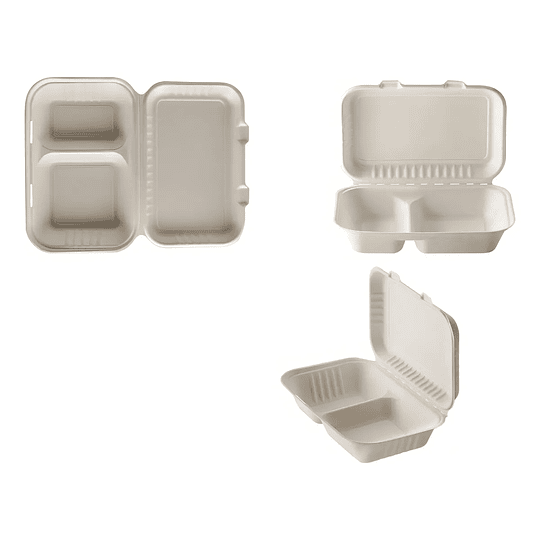 Colacion Biodegradable Compostable con División 50 Unidades