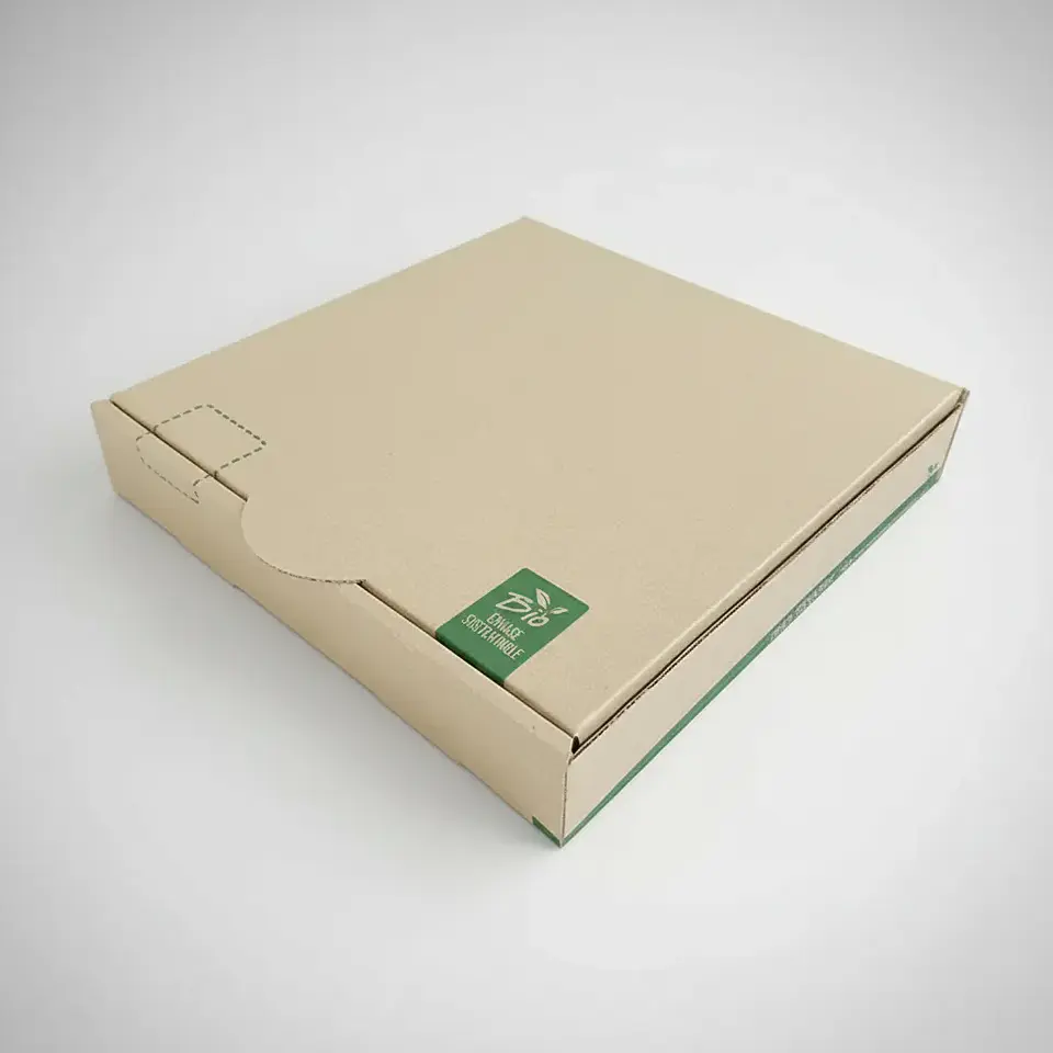 Caja Pizza Individual 25x25x4.5 Cm (50 Cajas)  6