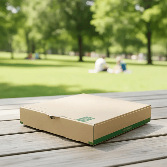 Caja Pizza Individual 25x25x4.5 Cm (50 Cajas) 