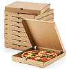 Caja De Pizza Familiar 38x38x4.5 Cm (50 Cajas)