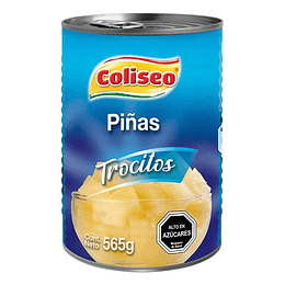Piña en Trocitos Coliseo 565gr