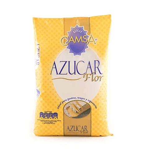 Azúcar Flor Camsa Ideal Para Repostería Bolsa 1kg