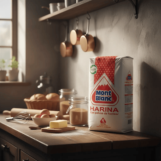 Harina con Polvo Mont Blanc bolsa 1 Kg