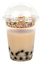 Vaso Pet 12oz Tapa Domo Sin Hoyo + Pocillo Inserto - 50uni - Miniatura 5