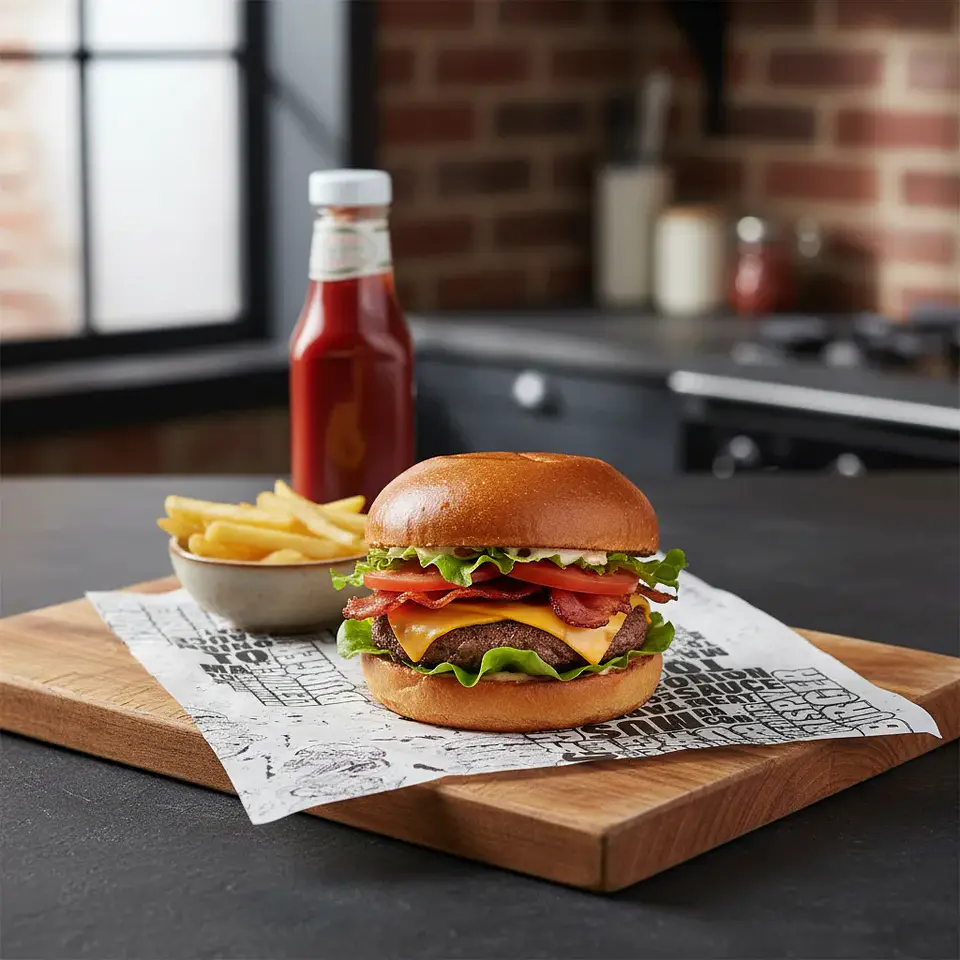 Papel Antigrasa Duofresh 33x37cm Paquete De 100hjs 7