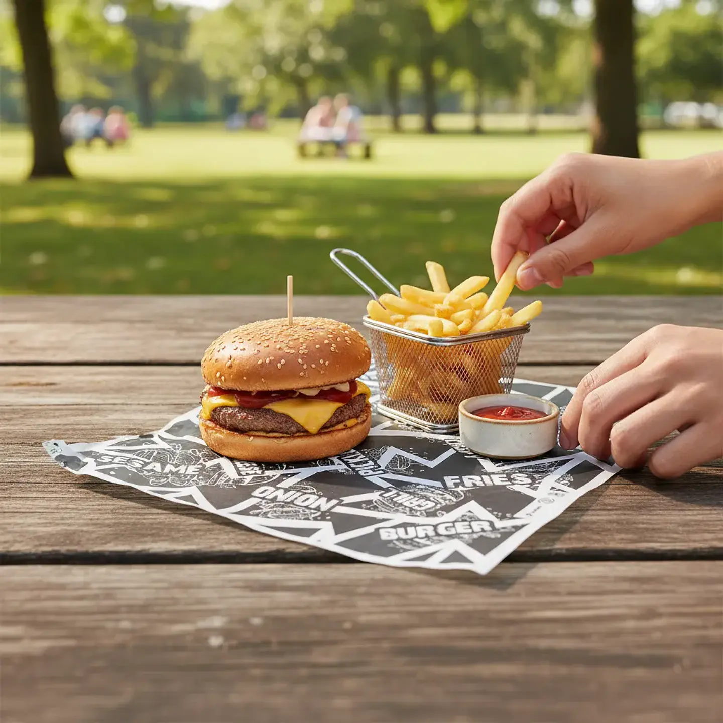 Papel Antigrasa Duofresh 33x37cm Paquete De 100hjs 8