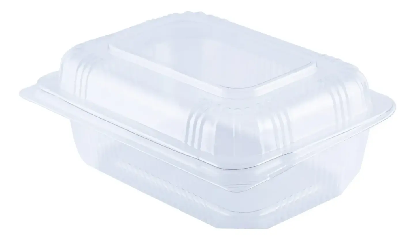 Envase Pet Transparente Para Postres 242 O 10 Piezas Sushi 1