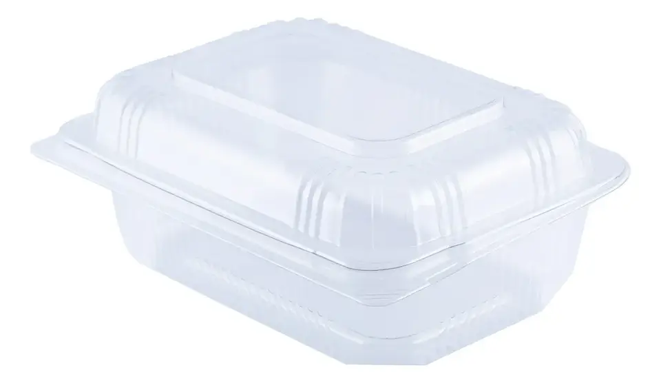 Envase Pet Transparente Para Postres 242 O 10 Piezas Sushi 1