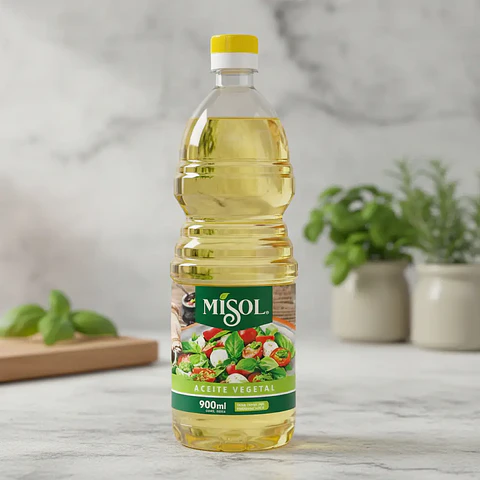 Aceite Vegetal Misol - Botella 900ml