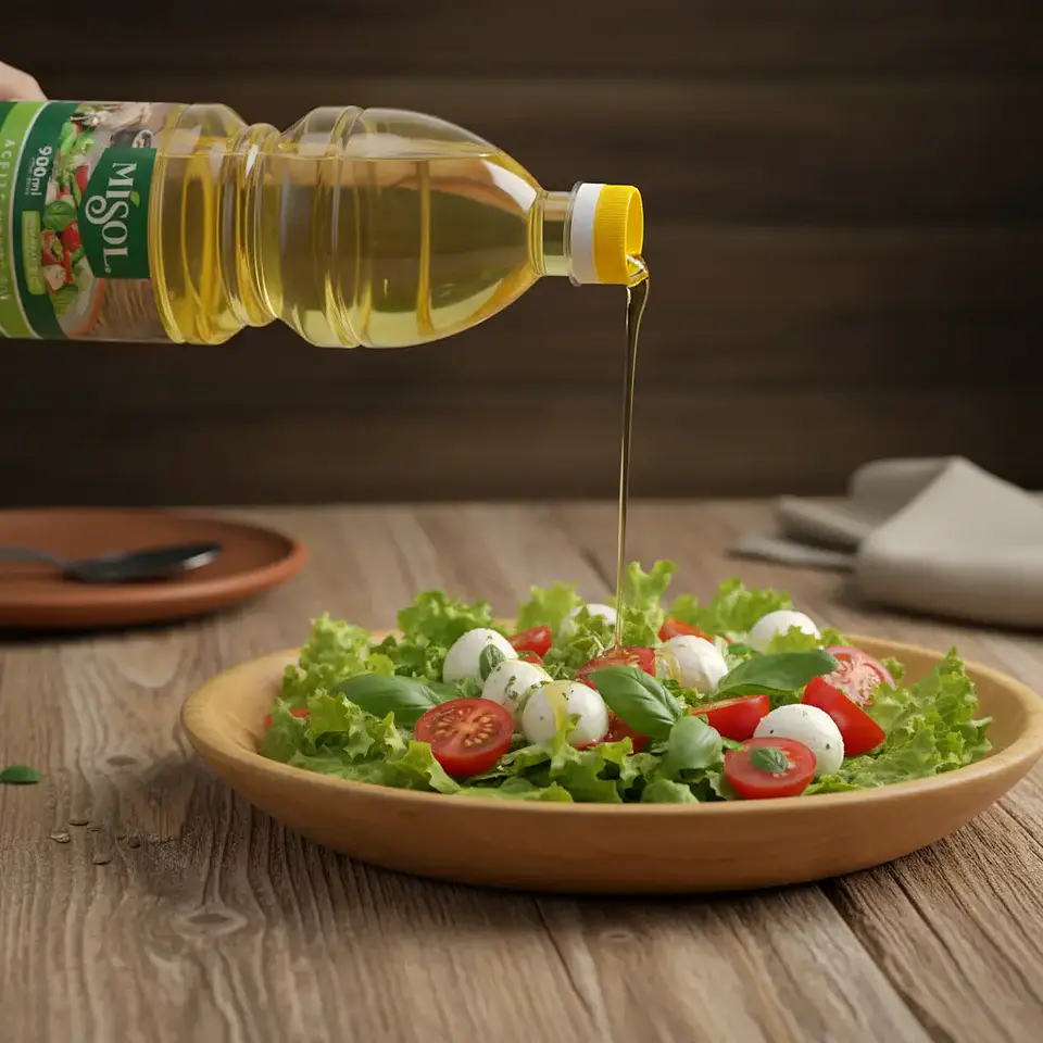 Aceite Vegetal Misol - Botella 900ml 3