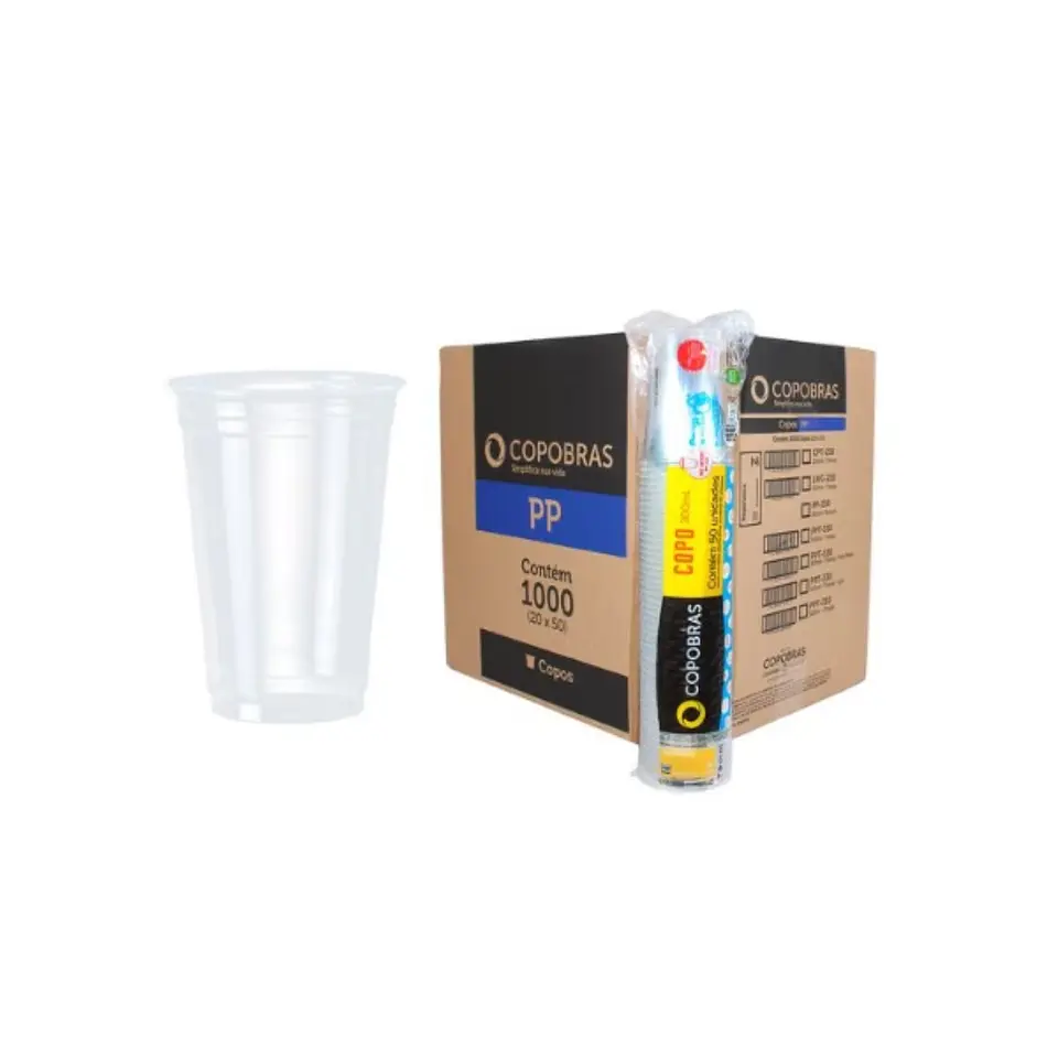 Vaso PP Transparente 500ml - 50 unidades 6