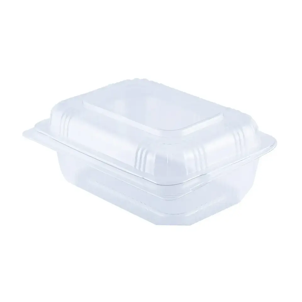 Envase Pet Transparente Para Postres 242 O 10 Piezas Sushi 1