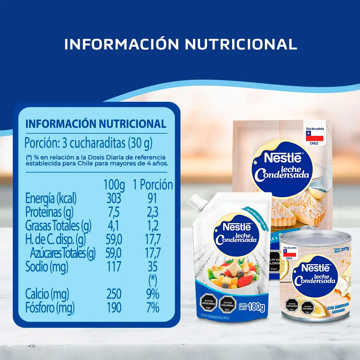 Leche Condensada Nestle tarro 397gr 5