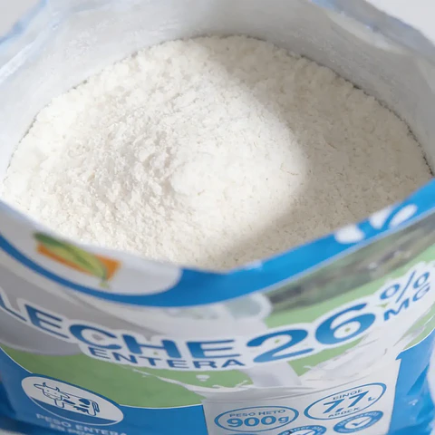 Leche Entera En Polvo 26% Mg Macrofood Bolsa 900g Rinde 7,7 litros