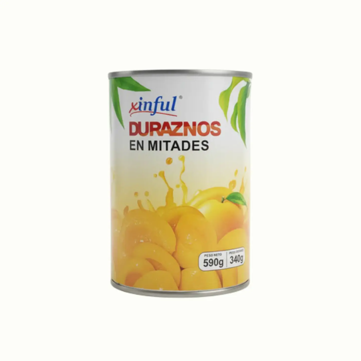 Duraznos En Mitades Xinful - Lata 590g 1