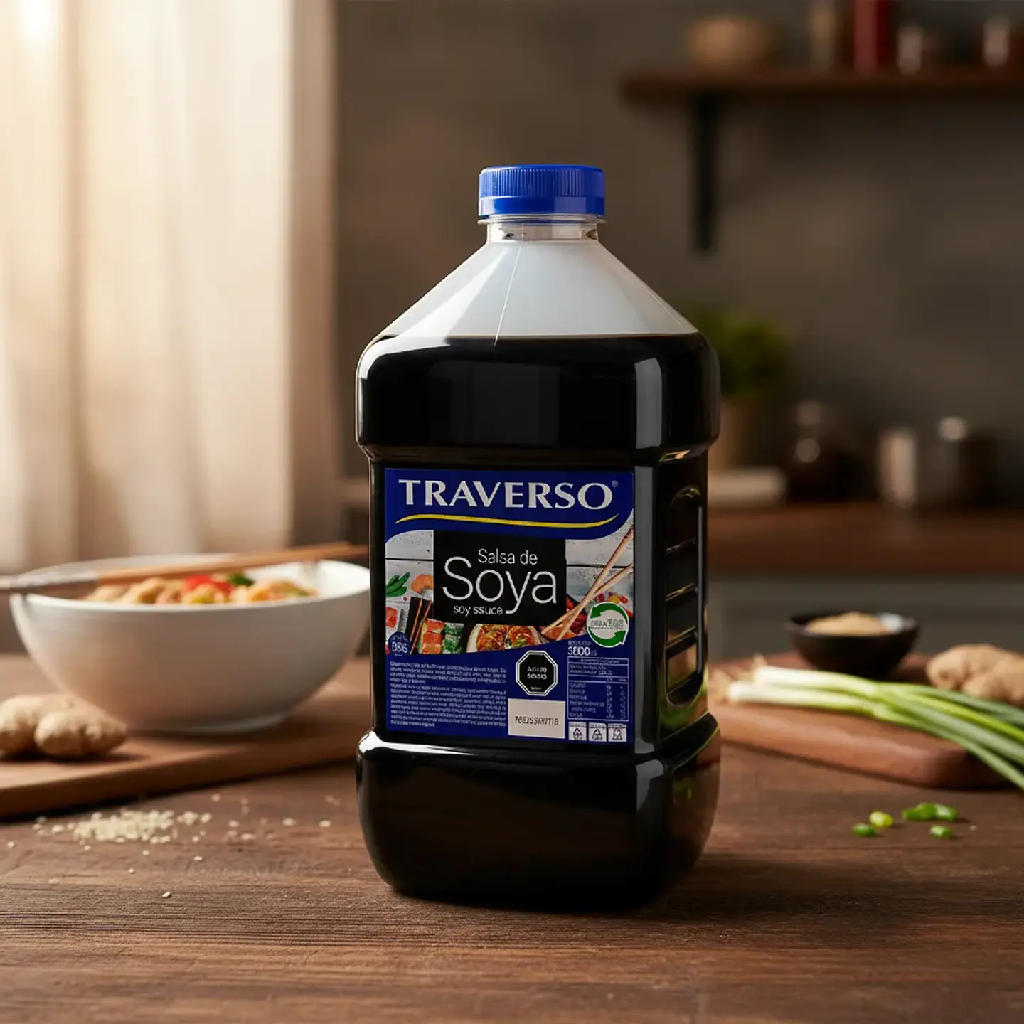 Salsa De Soya Traverso Bidón De 3 Litros 4