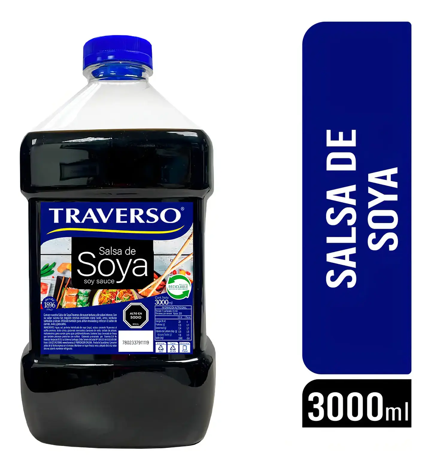 Salsa De Soya Traverso Bidón De 3 Litros 5