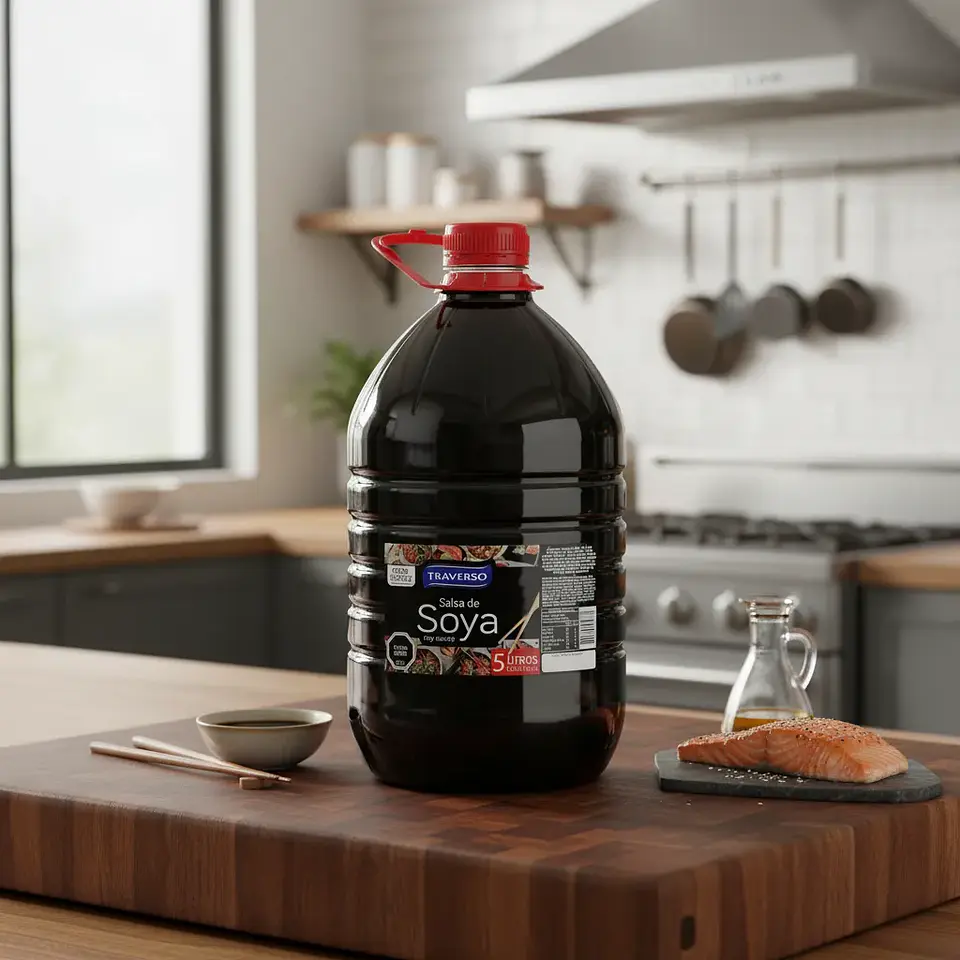 Salsa De Soya Traverso Bidón De 5 Litros 2