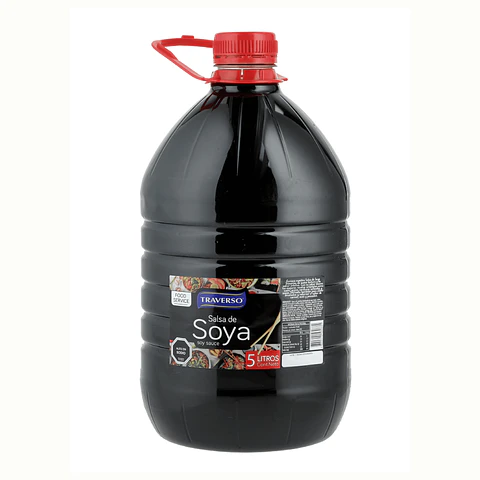 Salsa De Soya Traverso Bidón De 5 Litros