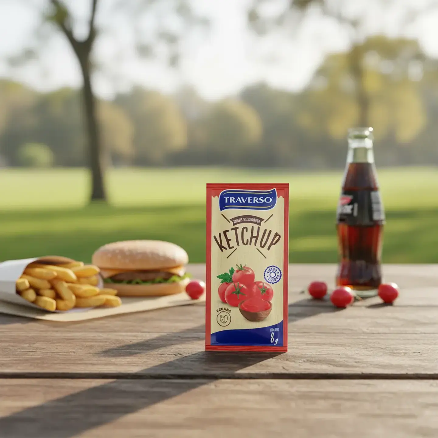 Ketchup Traverso En Sachet 8g Caja 300 Unidades 4