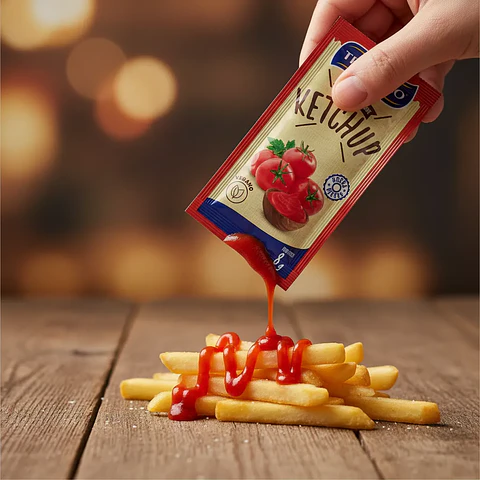 Ketchup Traverso En Sachet 8g Caja 300 Unidades
