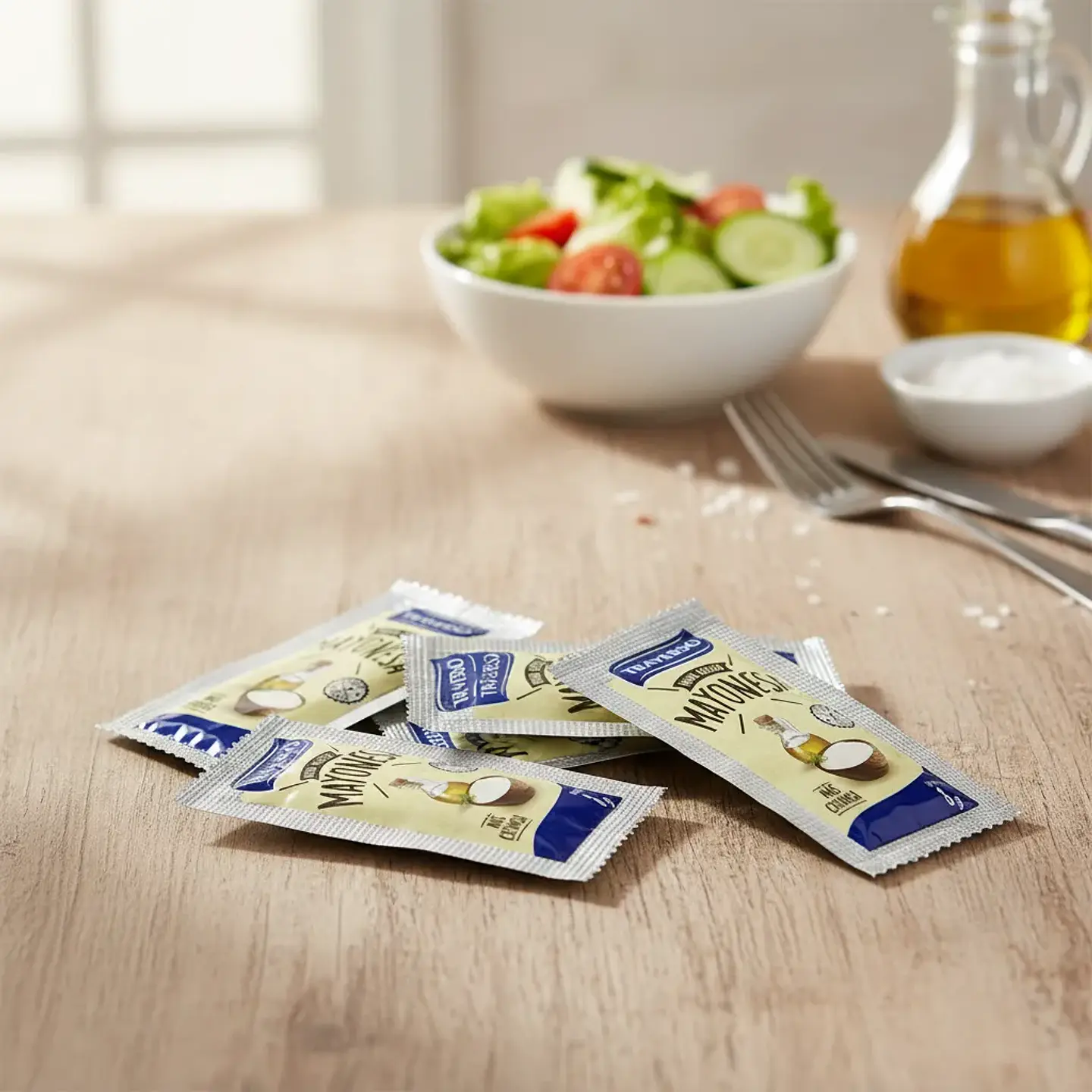 Mayonesa Traverso En Sachet 8g Caja 300 Unidades 2