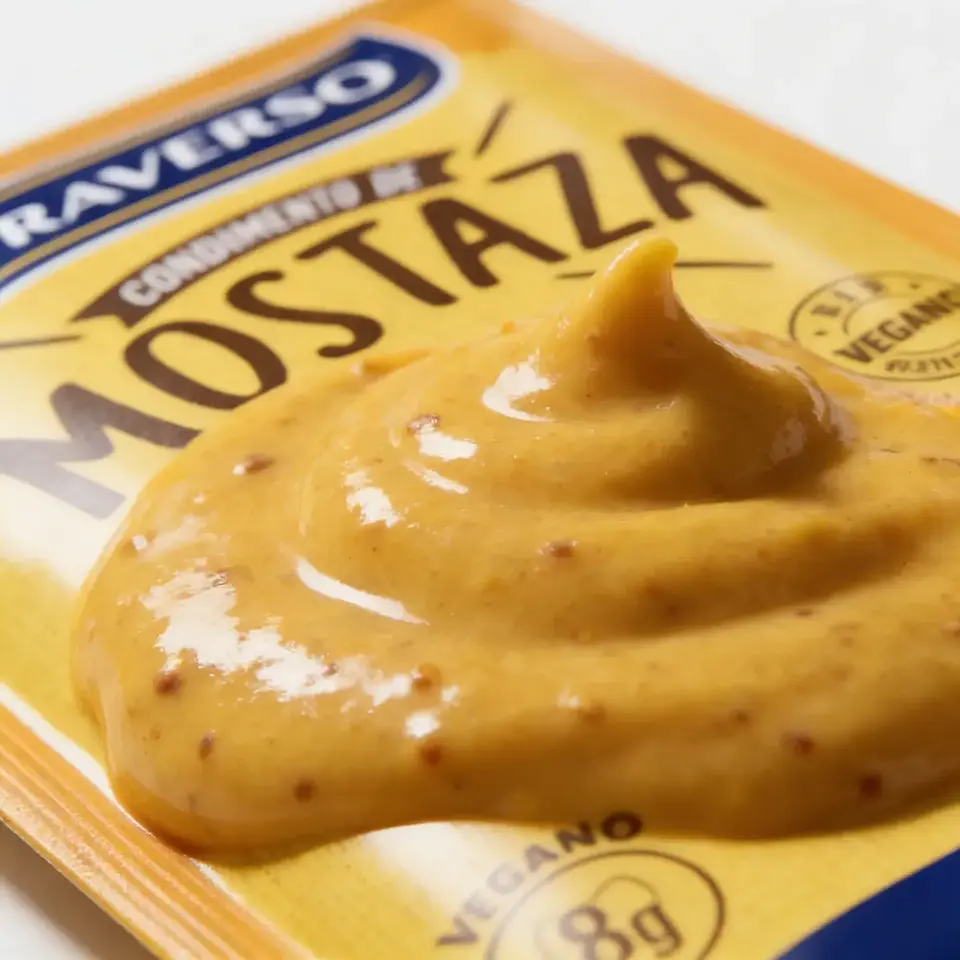 Mostaza Traverso En Sachet 8g Caja 300 Unidades 4