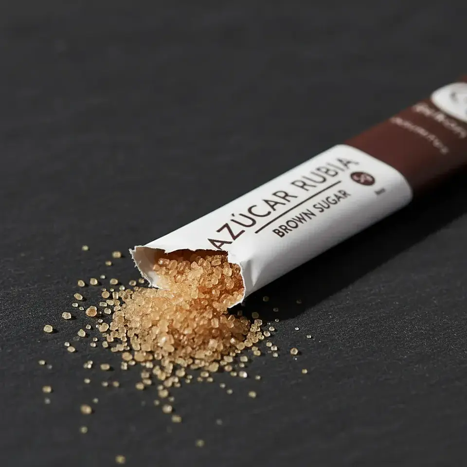 Azucar Rubia En Sachet (5gr x 100 Sobres)  2
