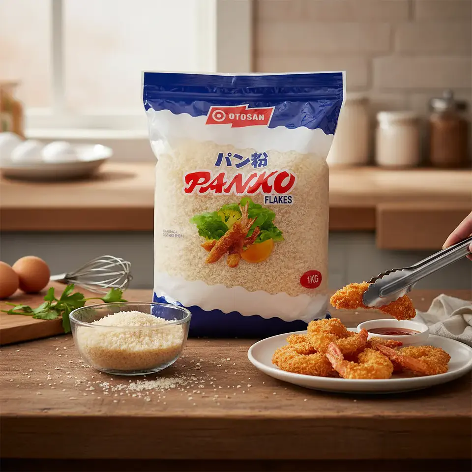 Panko Pan Rallado Japonés Otosan Bolsa 1kg 2