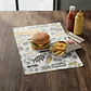 Papel Antigrasa Burger Street Amarillo 30x40cm - 100un - Miniatura 6