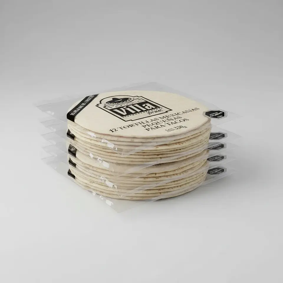 Tortillas Mexicanas Pancho Villa Pequeñas para Tacos 330gr - 12un 4