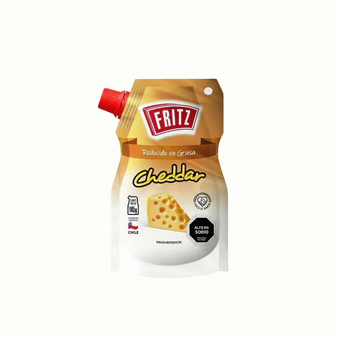 Salsa Aderezo Sabor Cheddar Fritz Doypack 145gr 