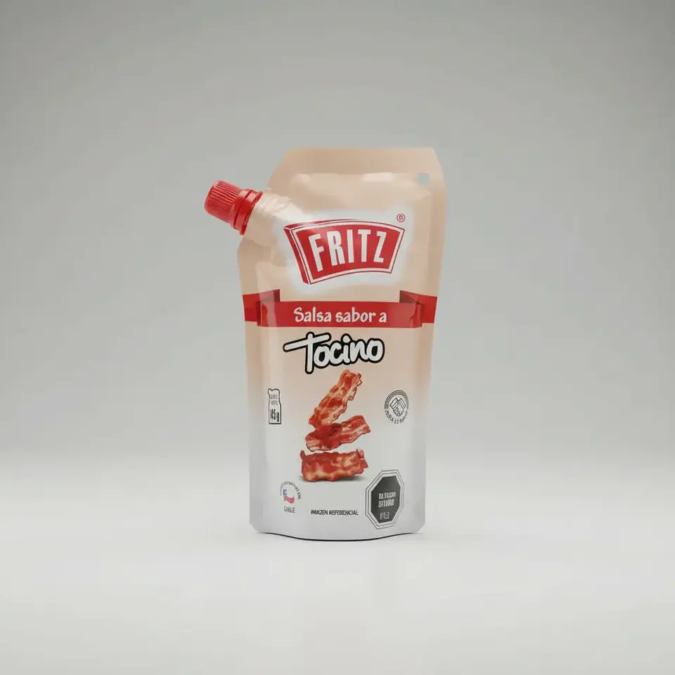 Salsas Aderezo Sabor Tocino Fritz Doypack 145gr 4