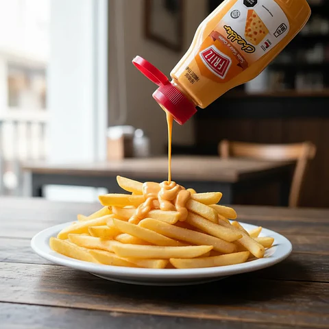 Salsa Aderezo Sabor Cheddar Fritz 250gr