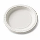 Plato De Carton 26cm 100% Biodegradables Paquete 20 Unidades - Miniatura 1