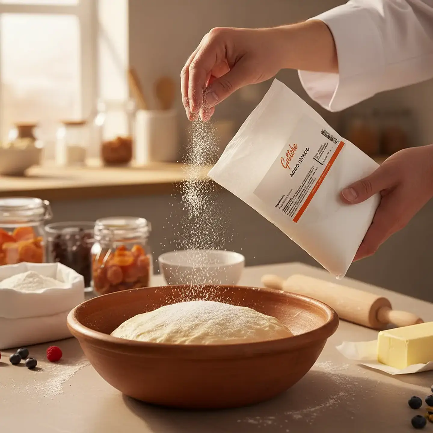 Ácido Cítrico Anhidro Polvo Alimenticio Guttche 100g 2