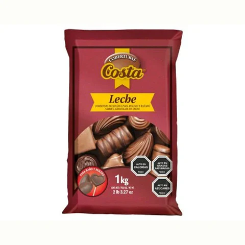 Cobertura Chocolate Costa Leche 1kg