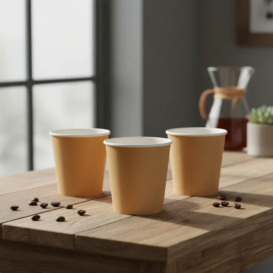 Vaso Kraft Polipapel 6oz (180ml) (50 unidades) 2