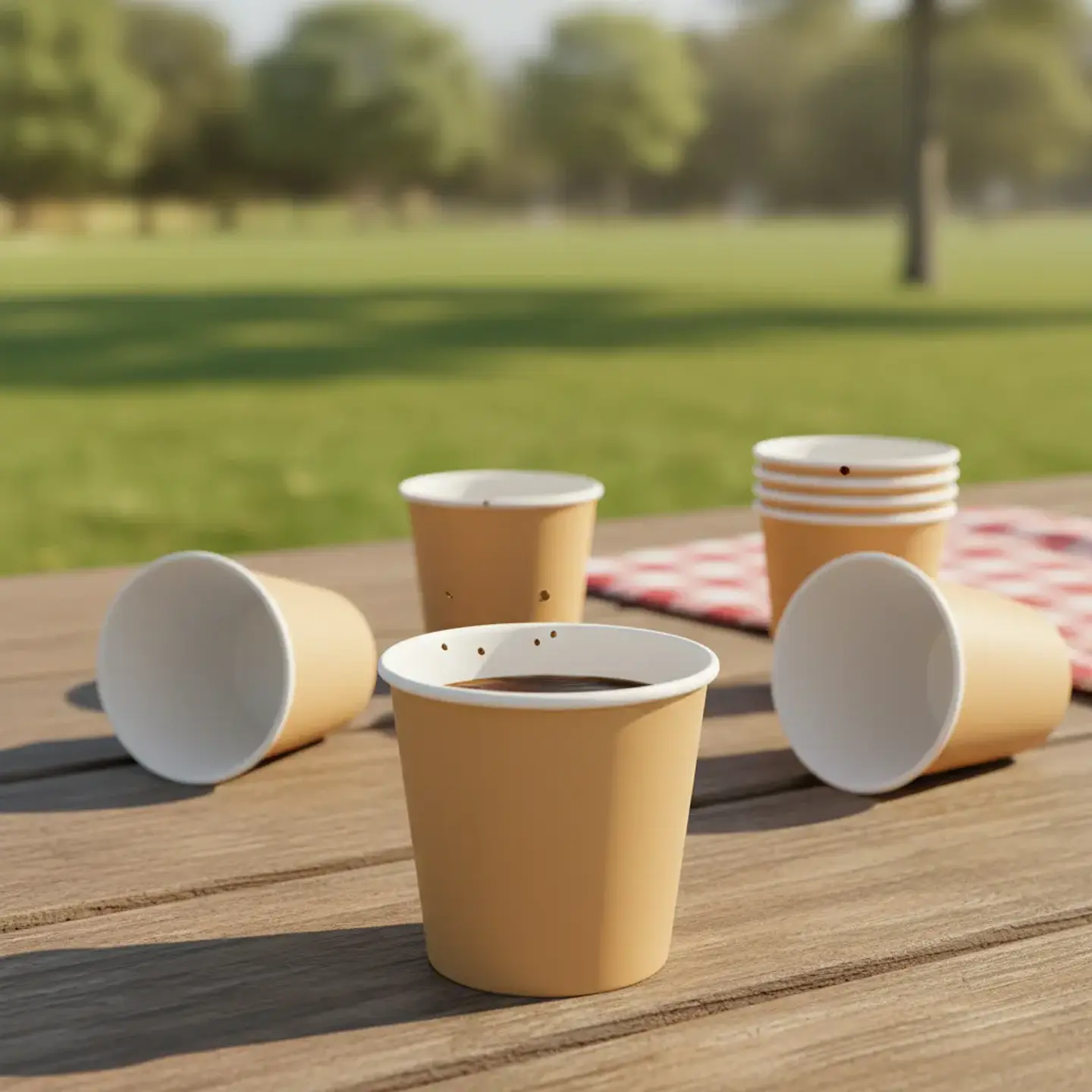 Vaso Kraft Polipapel 6oz (180ml) (50 unidades) 4
