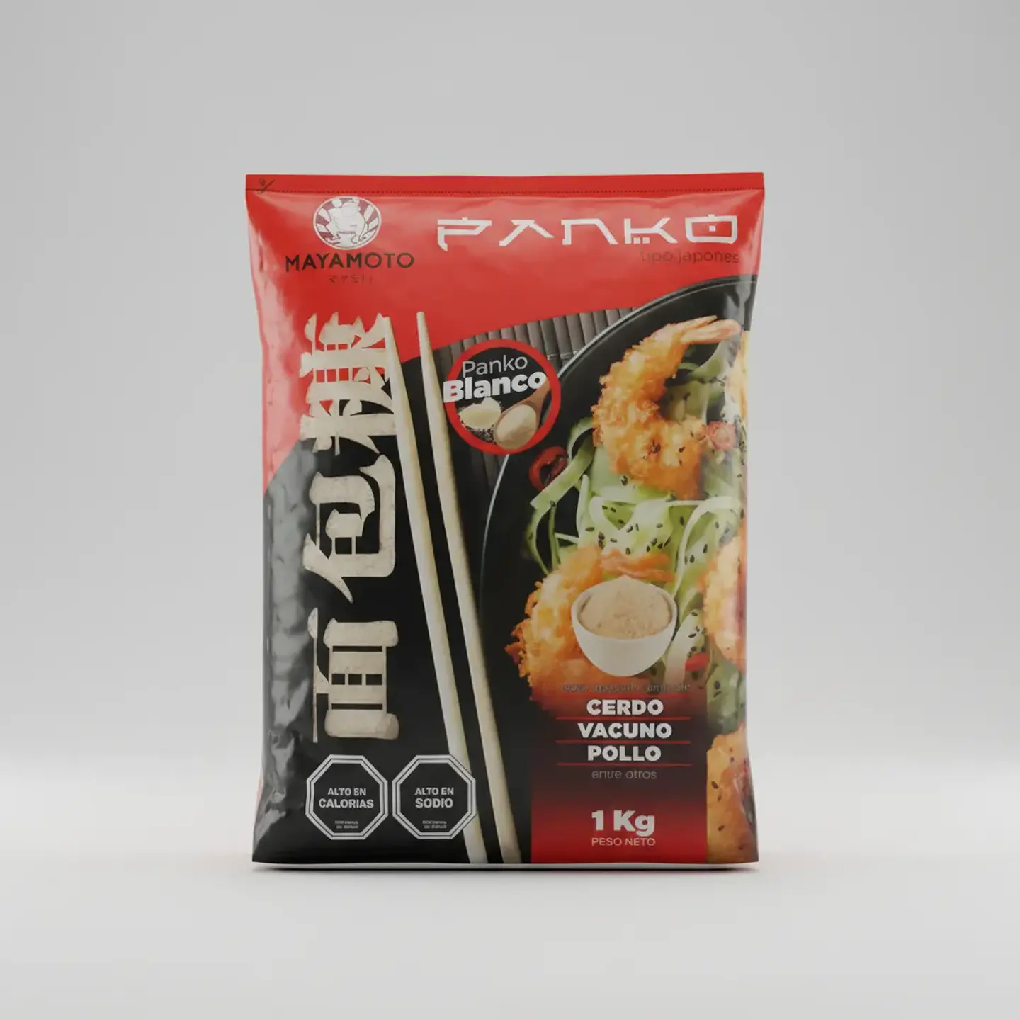 Panko Blanco Tipo Japones 4-6mm Mayamoto Bolsa 1kg 5