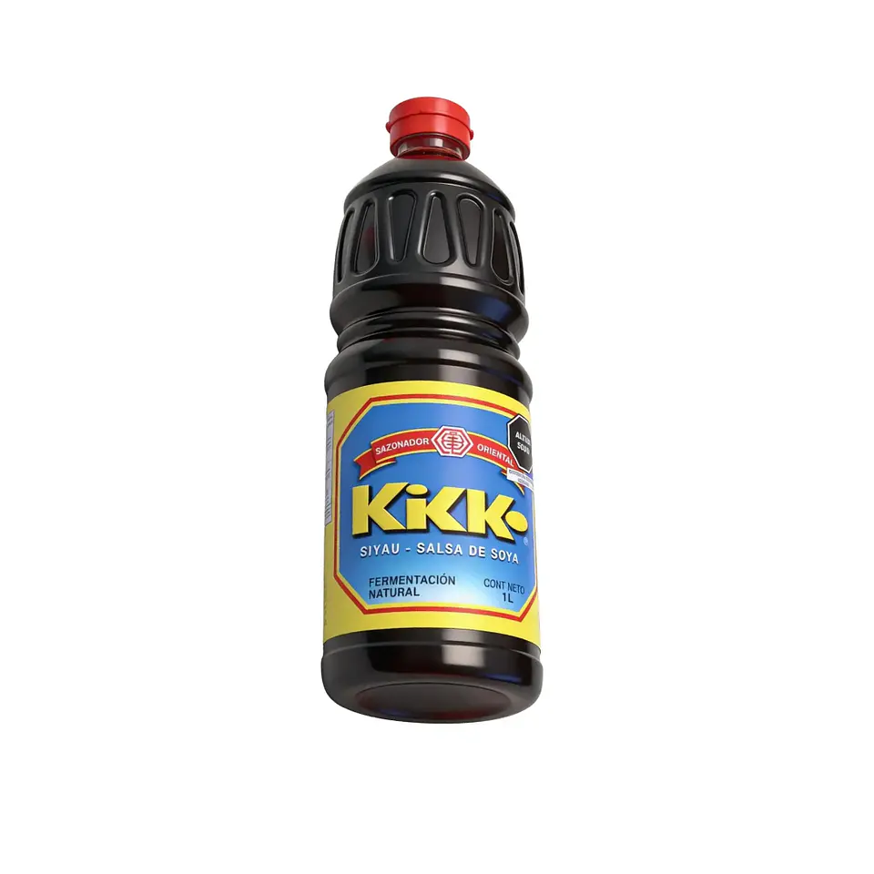 Salsa Soya Kikko Siyao Fermentación Natural Botella 1 Litro 1