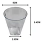 Vaso Acrilico 50x28x54mm 2oz - 60ml (20 unidades) - Miniatura 3