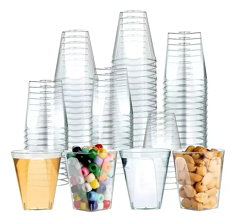Vaso Acrilico 50x28x54mm 2oz - 60ml (20 unidades) 7
